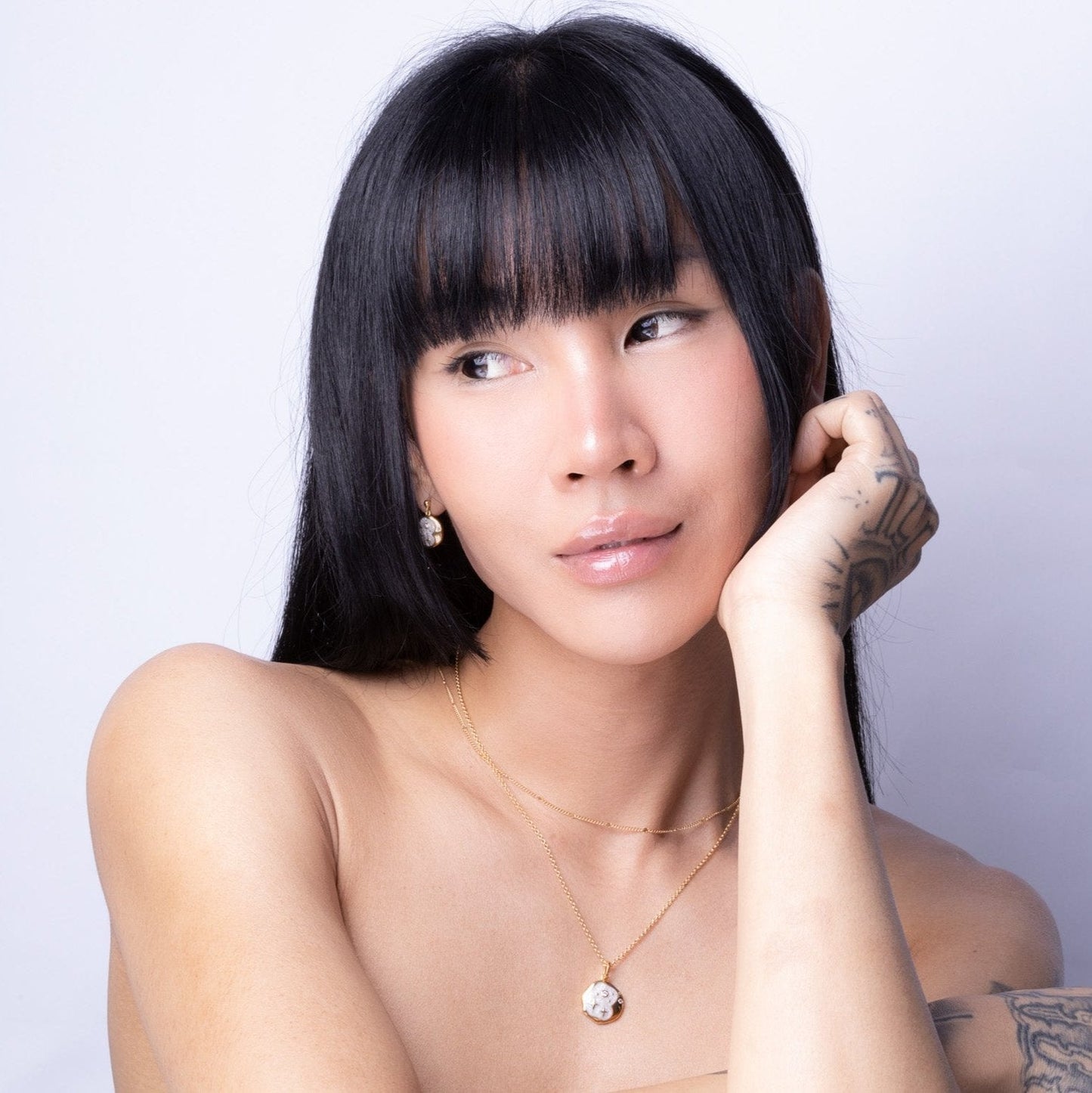 Vurchoo Jewellery Star Dainty Chain Gold