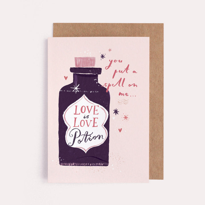 LOVE POTION CARD VALENTINE'S CARD | Love Cards
