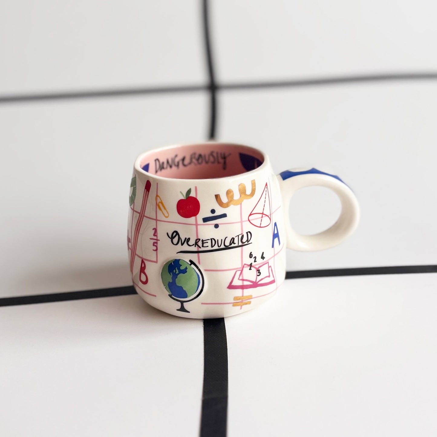 Small Talk 'Dangerously Overeductated' Cup