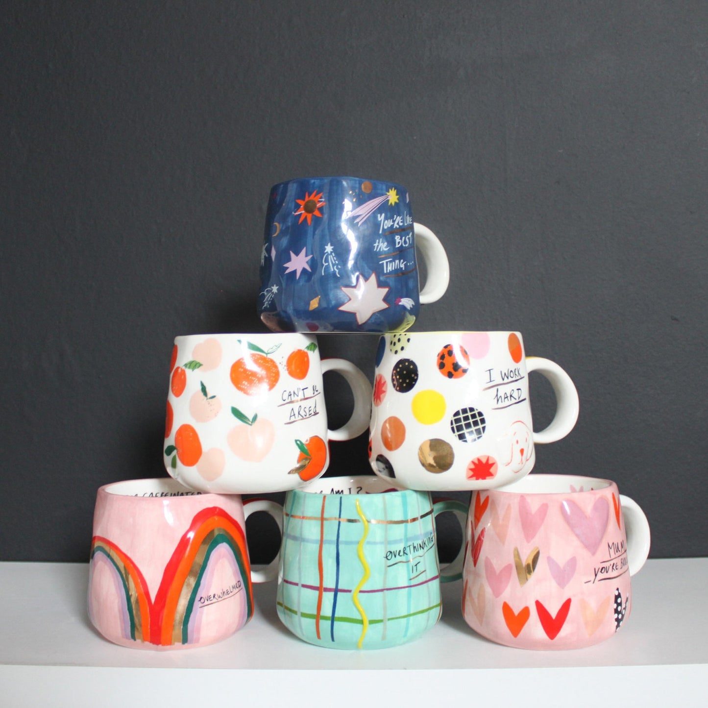 Small Talk 'Overwhelmed' Cup