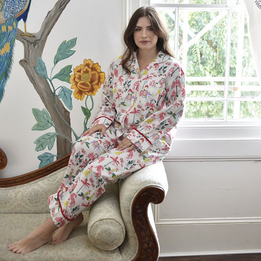 Powell Craft Sultan’s Garden Print Women’s Pyjamas