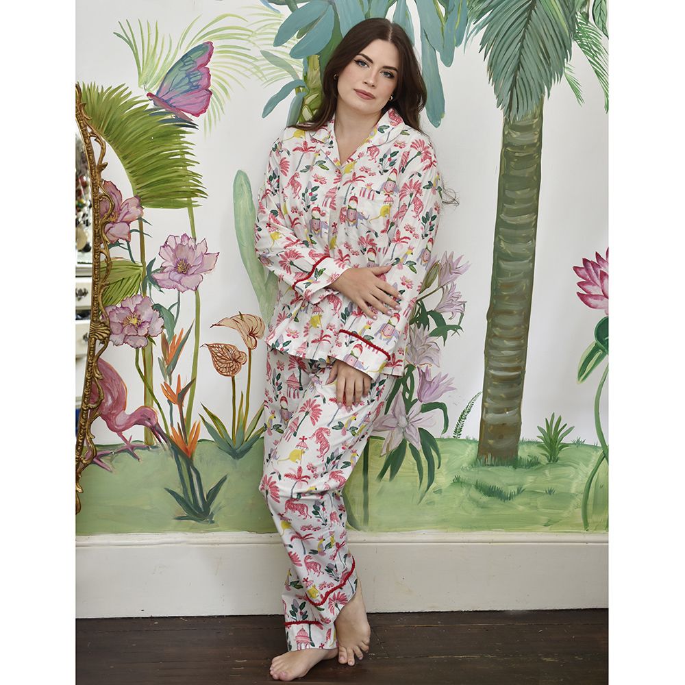 Powell Craft Sultan’s Garden Print Women’s Pyjamas