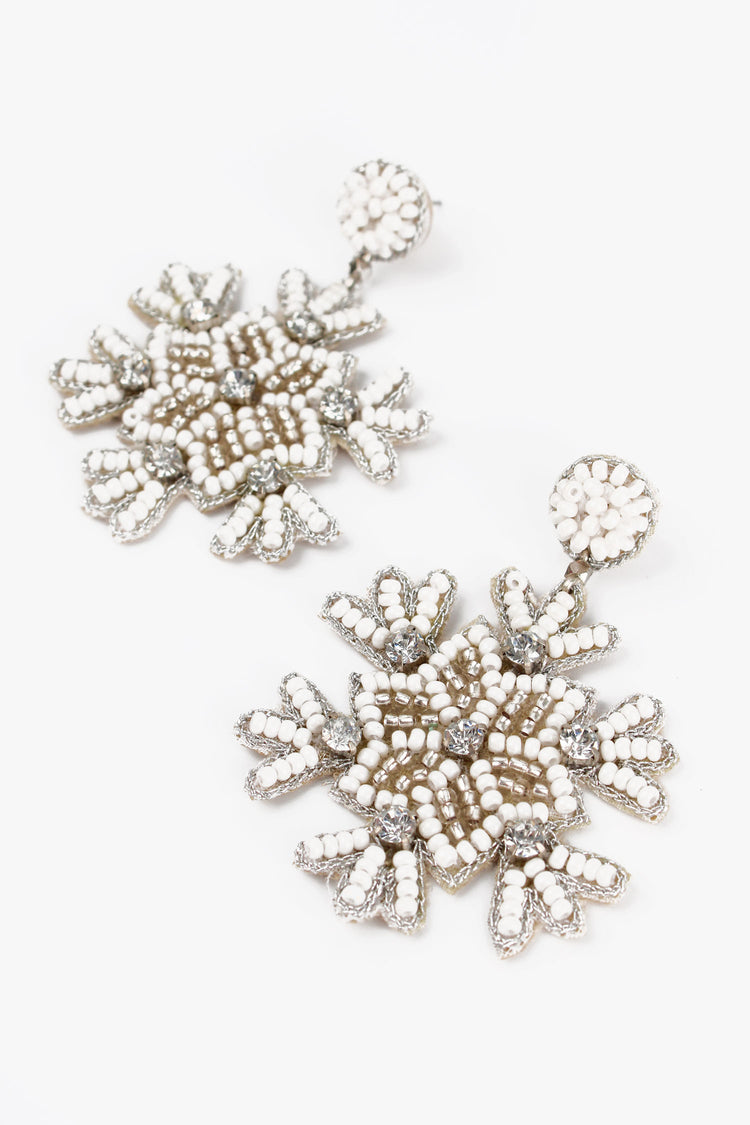 My Doris Snowflake Earrings