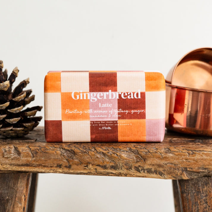 Toasted Crumpet Gingerbread Latte Soap