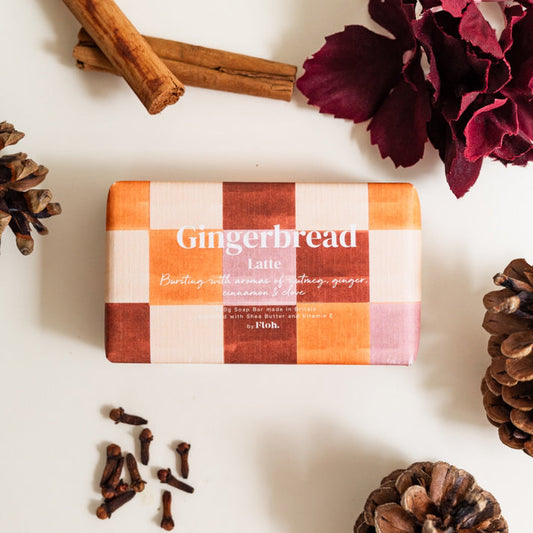 Toasted Crumpet Gingerbread Latte Soap