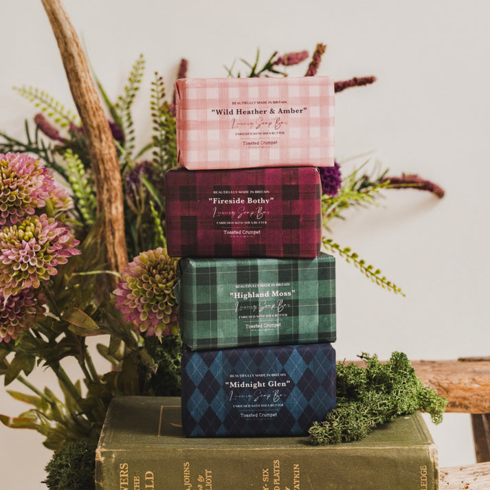 Toasted Crumpet Wild Heather & Amber Soap