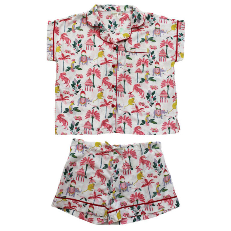 Powell Craft Sultan’s Garden Short Pyjama Set