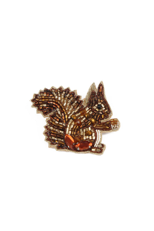 My Doris Squirrel Brooch
