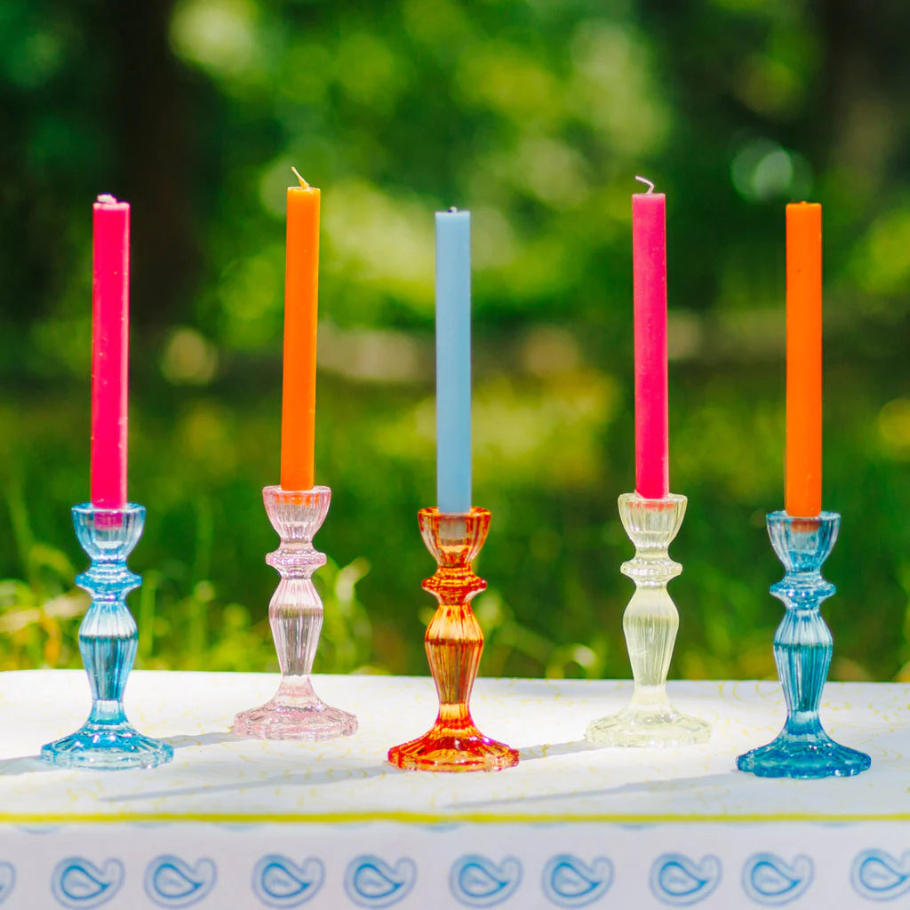 Boho Candle Holder - Various Colours