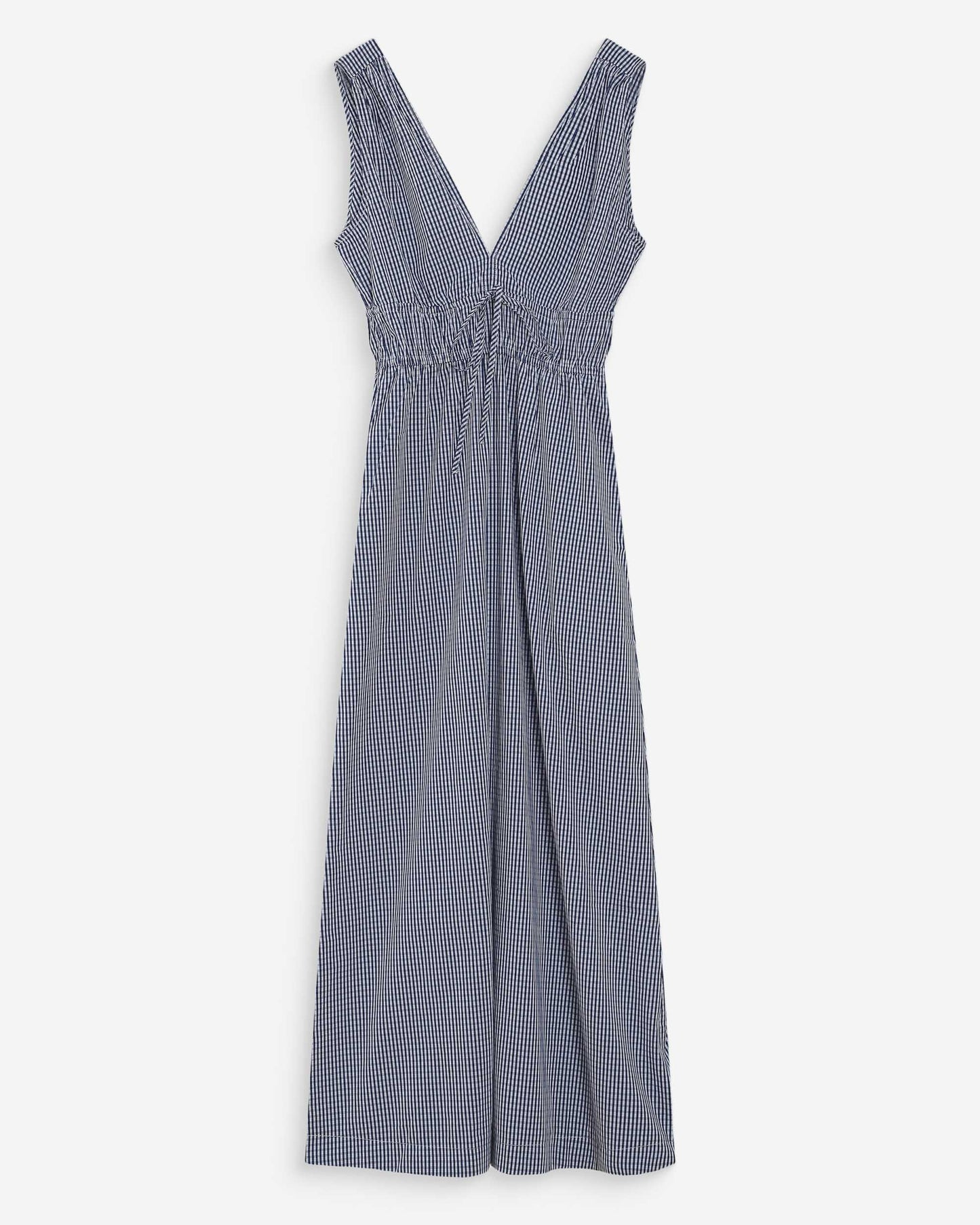 Grace & Mila Velmira Maxi Dress in Marine Plaid
