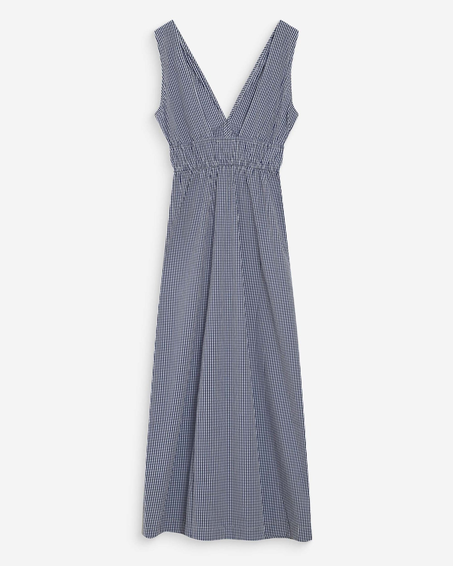 Grace & Mila Velmira Maxi Dress in Marine Plaid