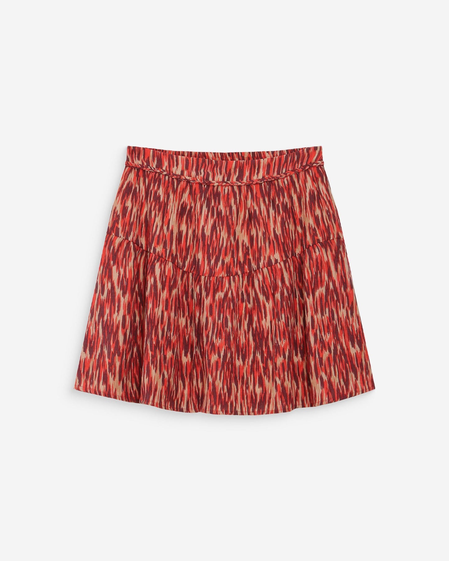 Grace & Mila Valse Short Printed Skirt in Sanguine