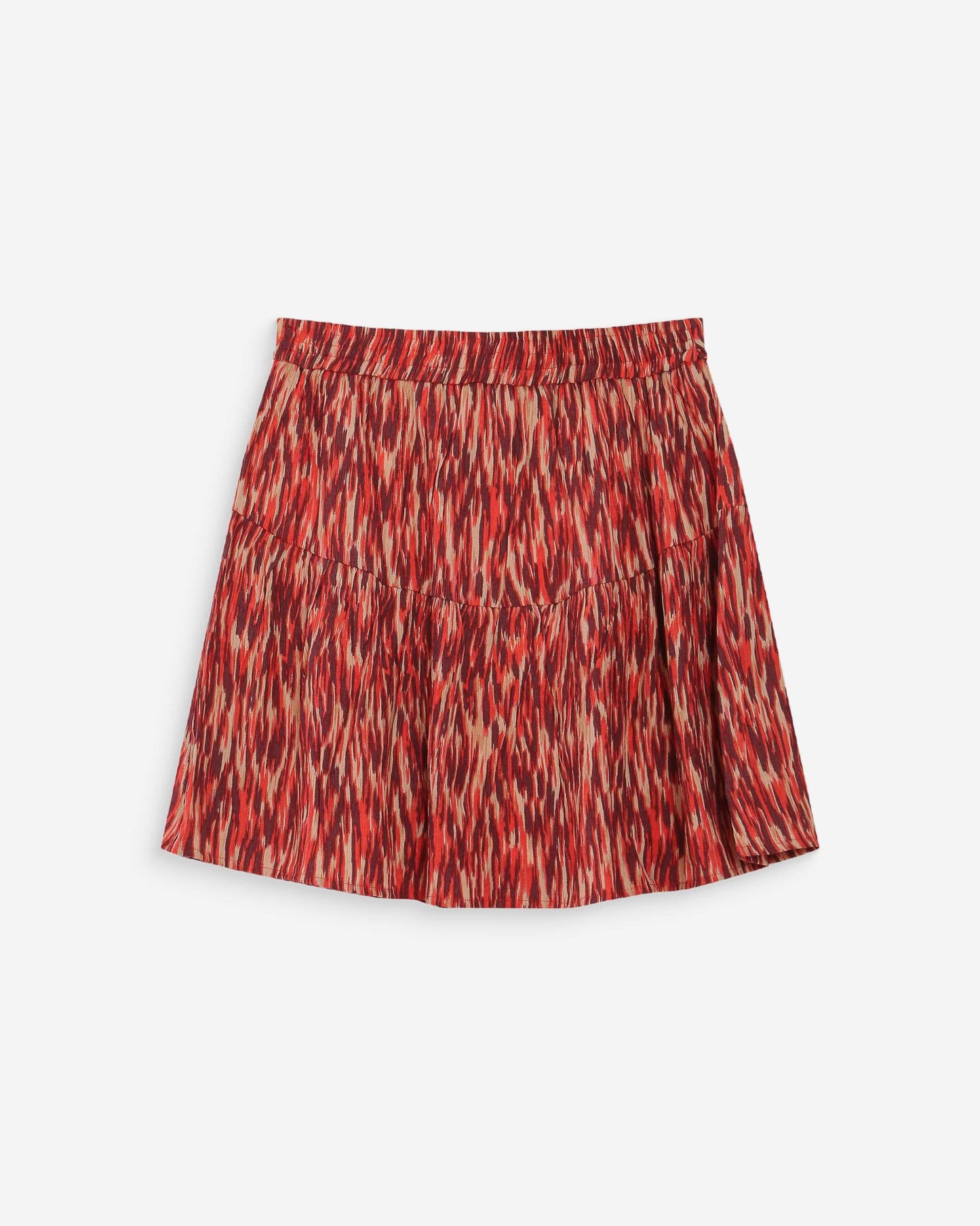 Grace & Mila Valse Short Printed Skirt in Sanguine