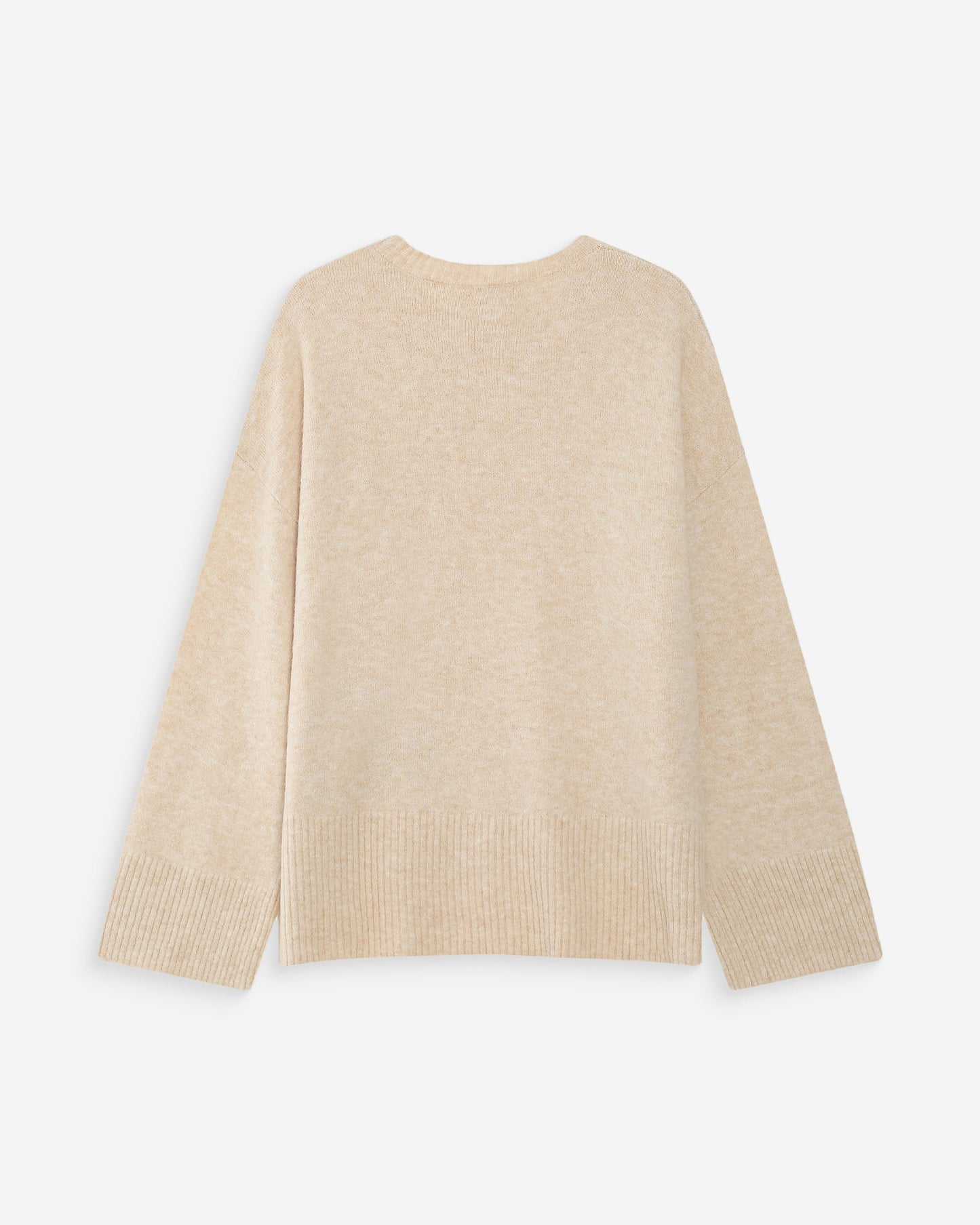 Grace & Mila Viggo Oversized Sweater with Navy Message