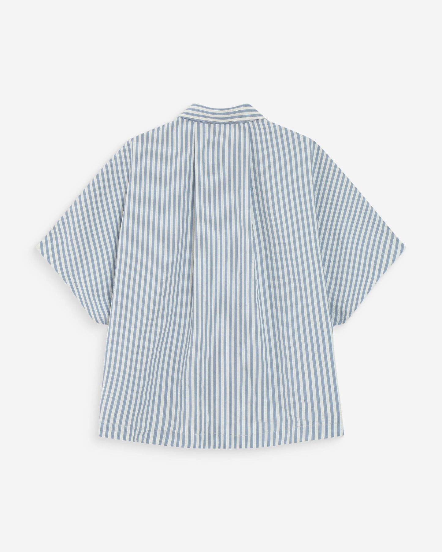 Grace & Mila Vercia Wide Striped Shirt in Bleuet