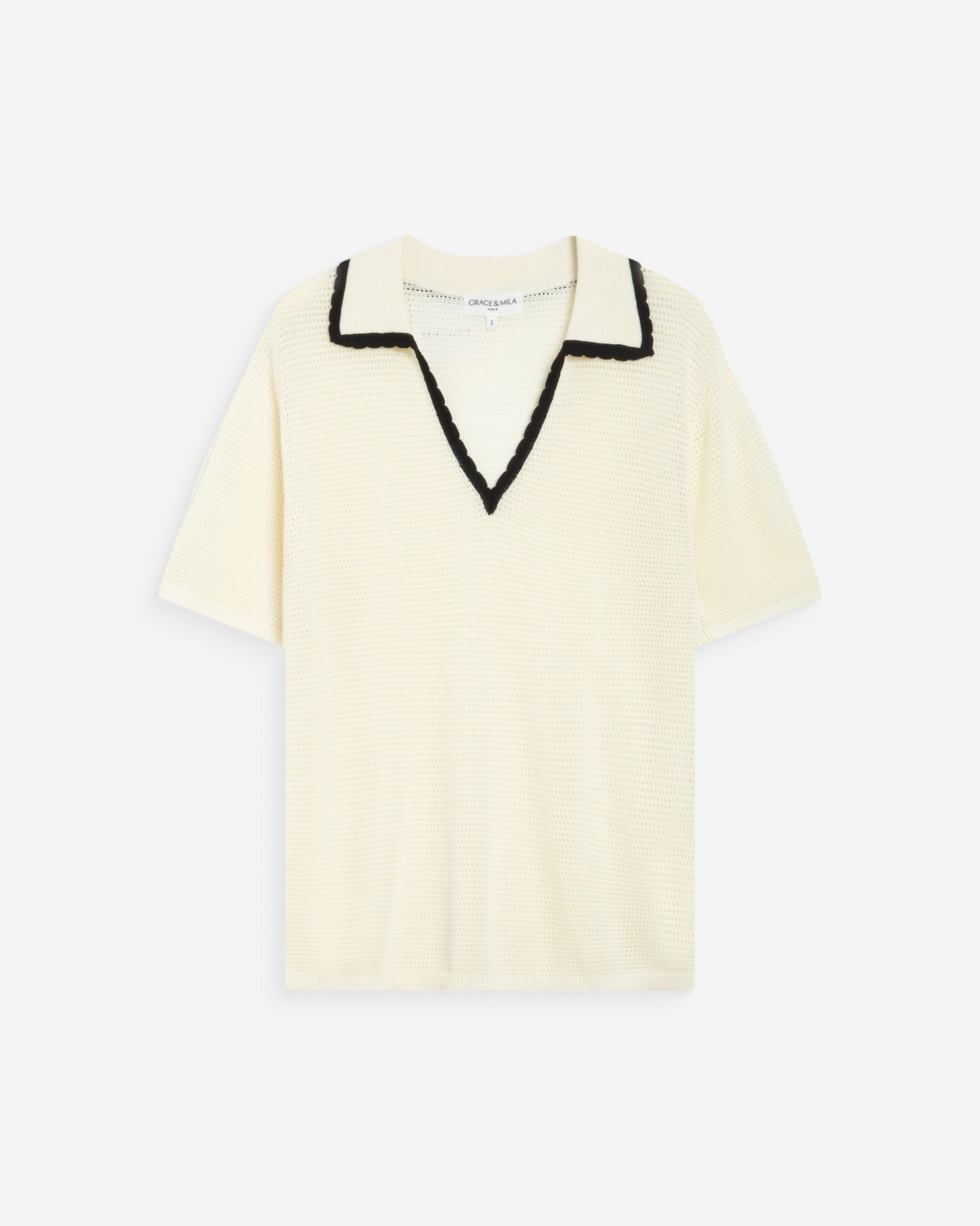 Grace & Mila Wilmot Top in Ivory
