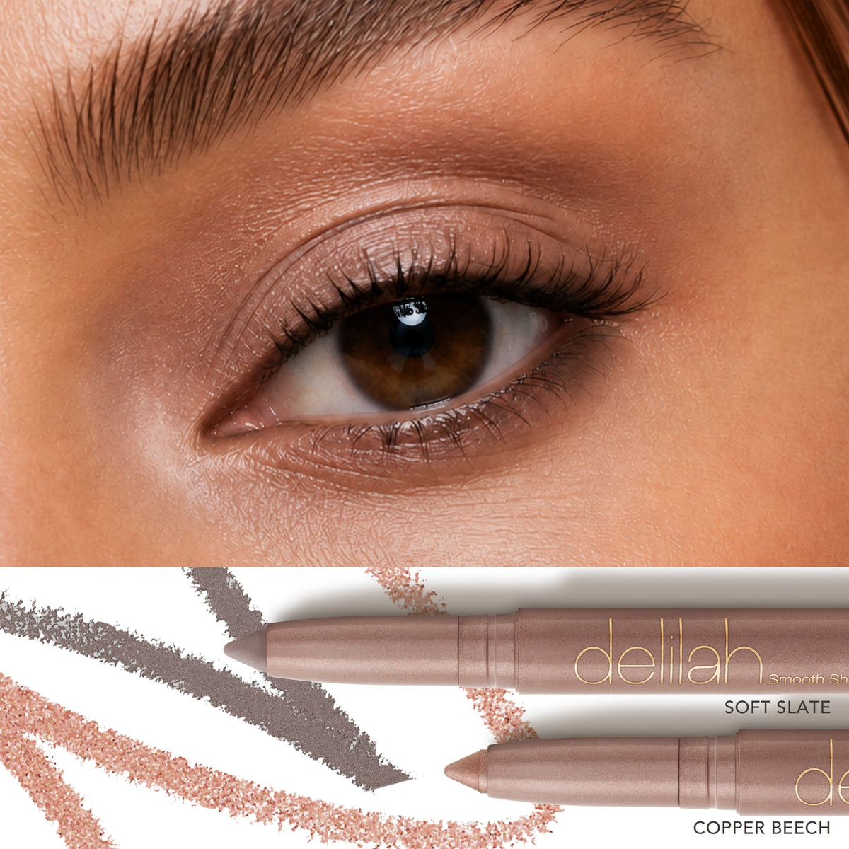 Delilah Enhance Eyes Smooth Shadow Stick Duo