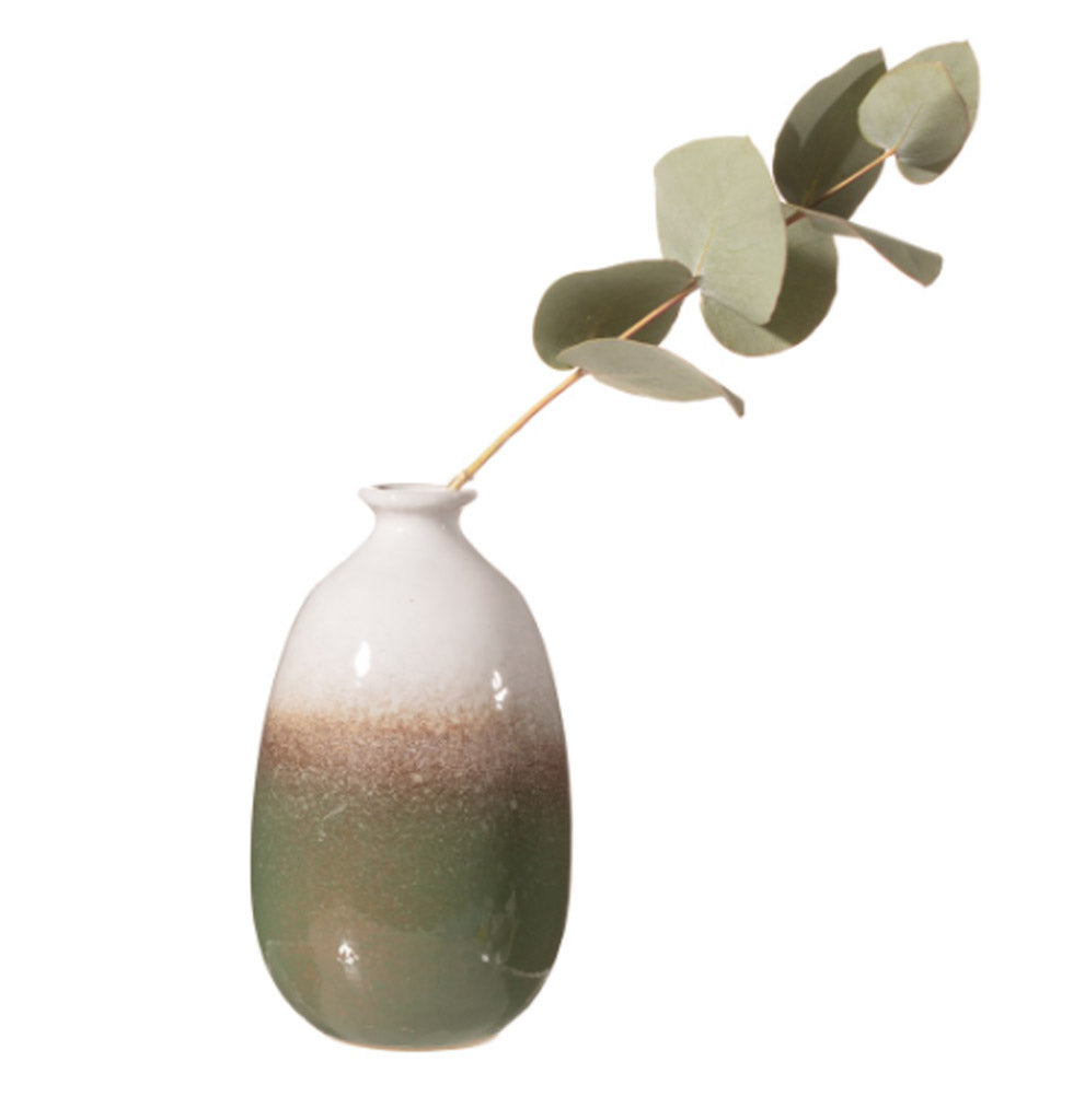 Sass & Belle Green ombre vase 12cm 