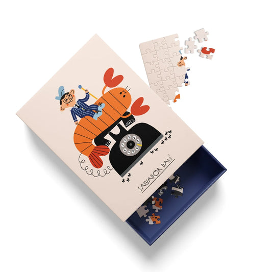 Ohh Deer Salvador Dali Mini Jigsaw Puzzle