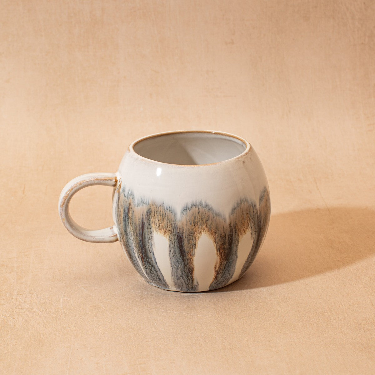Sass & Belle Coralie Brown & Blue Mug