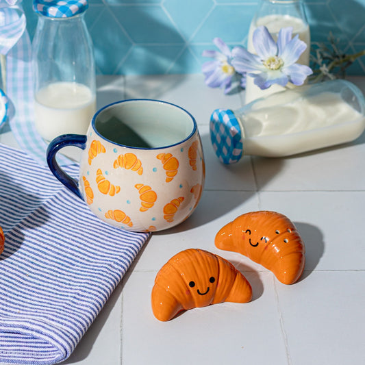 Sass & Belle Croissant Salt & Pepper Shakers