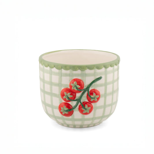 Sass & Belle Hand Painted Tomato Planter