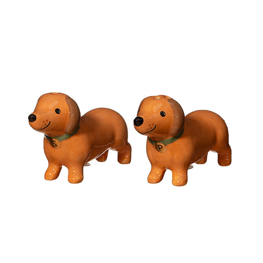 Sass & Belle Sausage Dog Salt & Pepper Shakers