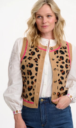 Sugarhill Natalie Knitted Waistcoat