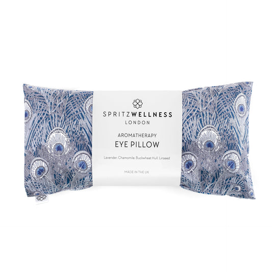 Spritz London Aromatherapy Liberty Print Eye Pillow - Hera Blue