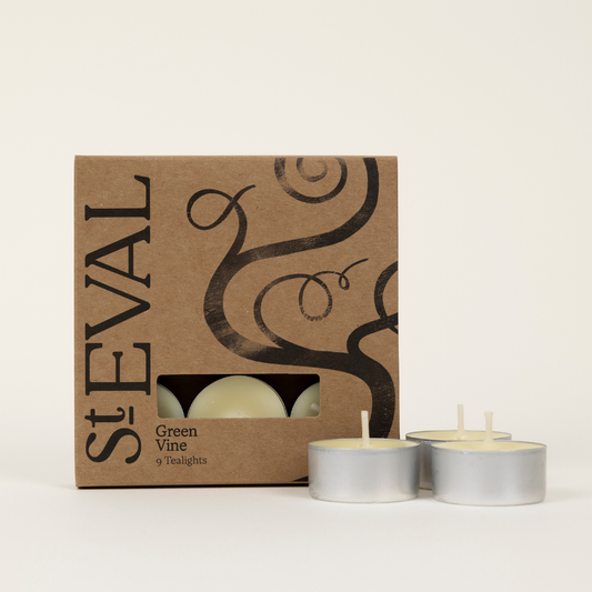 St Eval Green Vine Scented Tealights