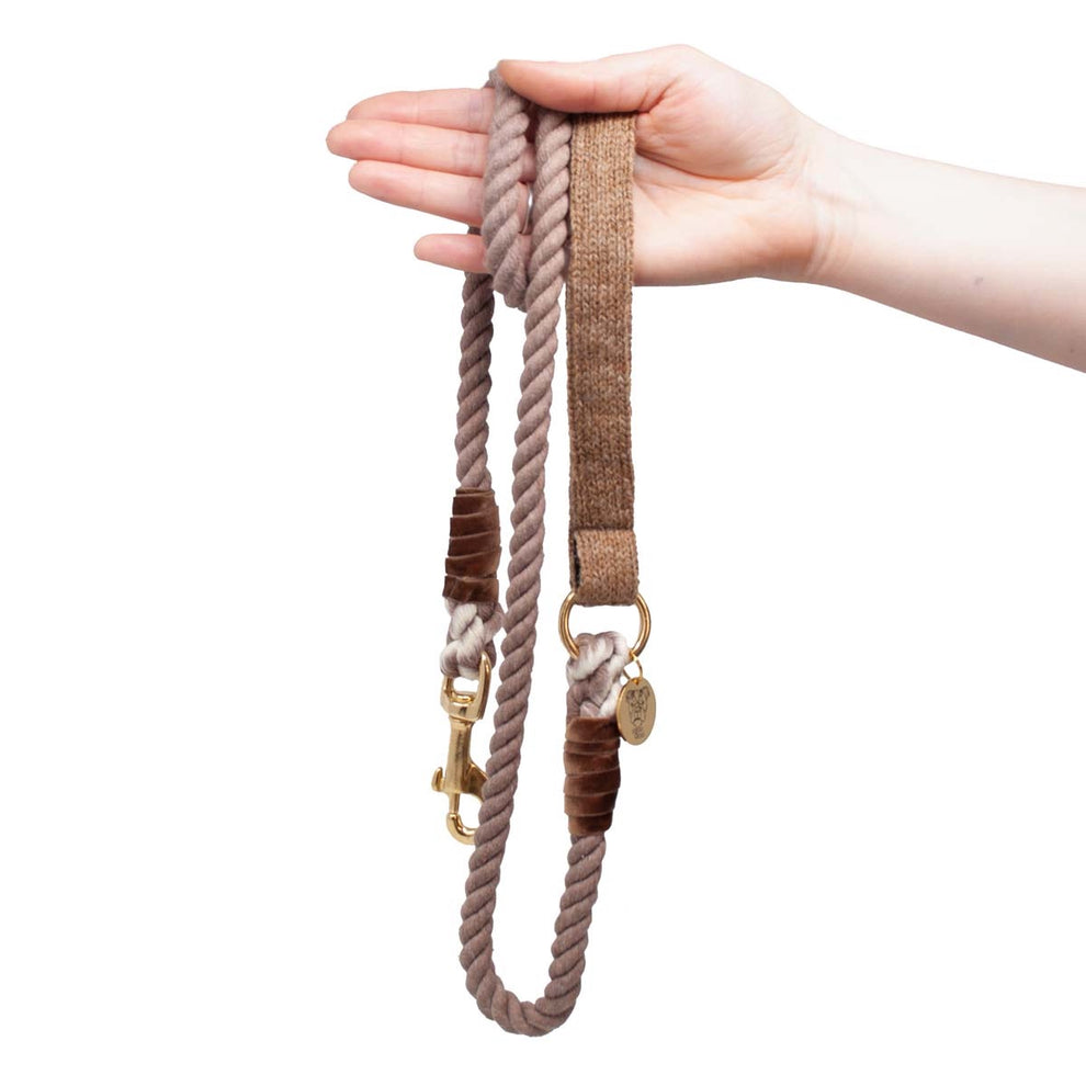 Stocky & Dee Cocoon - Debonair Collection - Rope Dog Lead