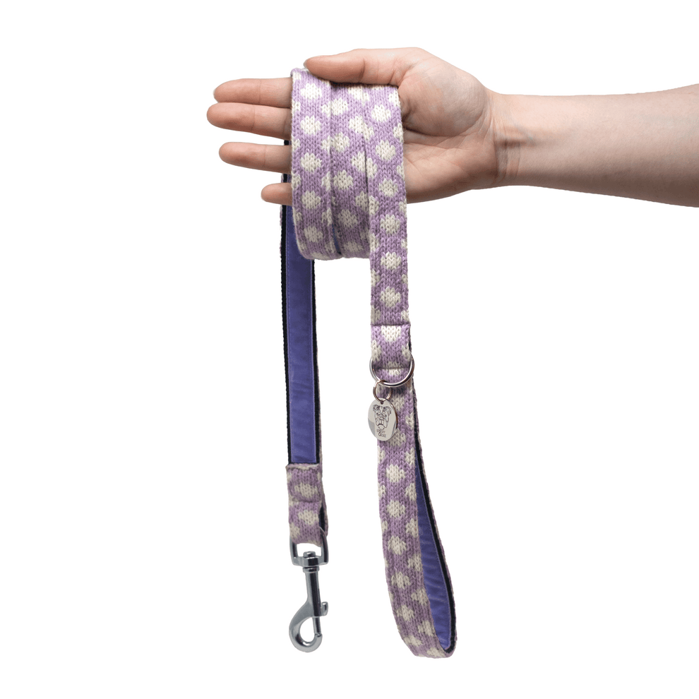 Stocky & Dee Lavender - Luxury Traditional Dog Lead