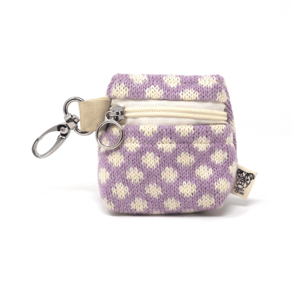 Stocky & Dee Lavender - Polkadot Collection - Treat Pouch