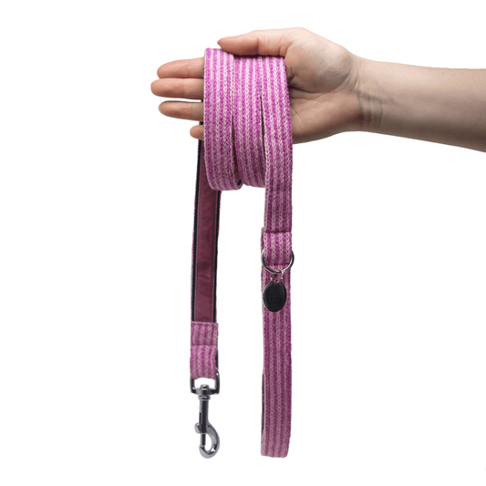 Stocky & Dee Sugar Plum - Luxury Traditional Dog Lead