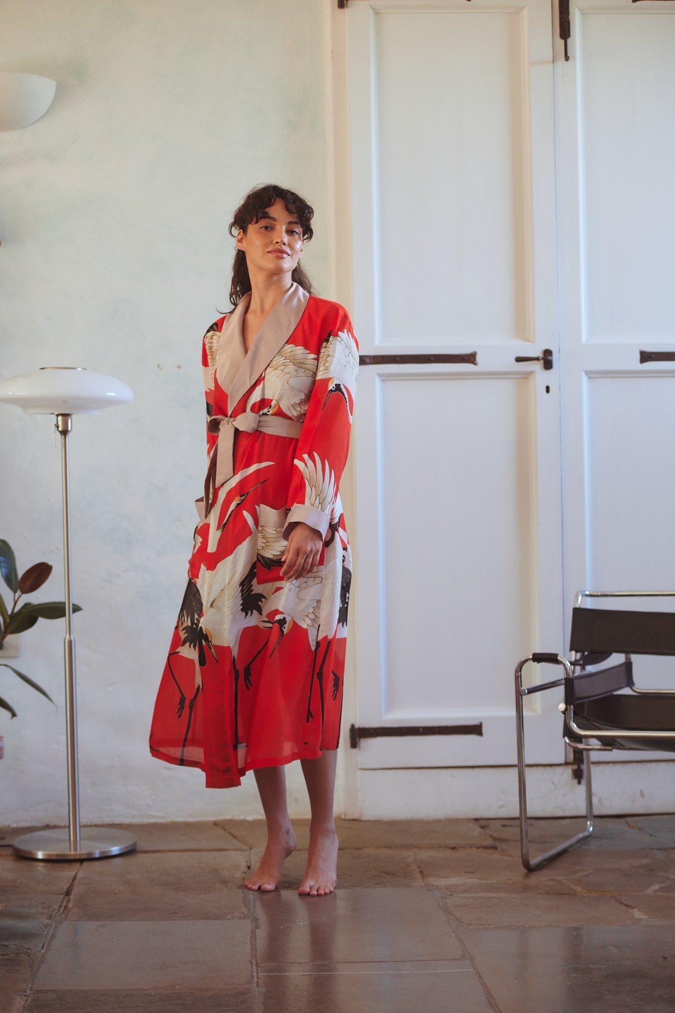 One Hundred Stars Stork Scarlet Gown
