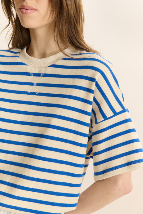 Garance Paris Chiara Sweat in Electric Blue