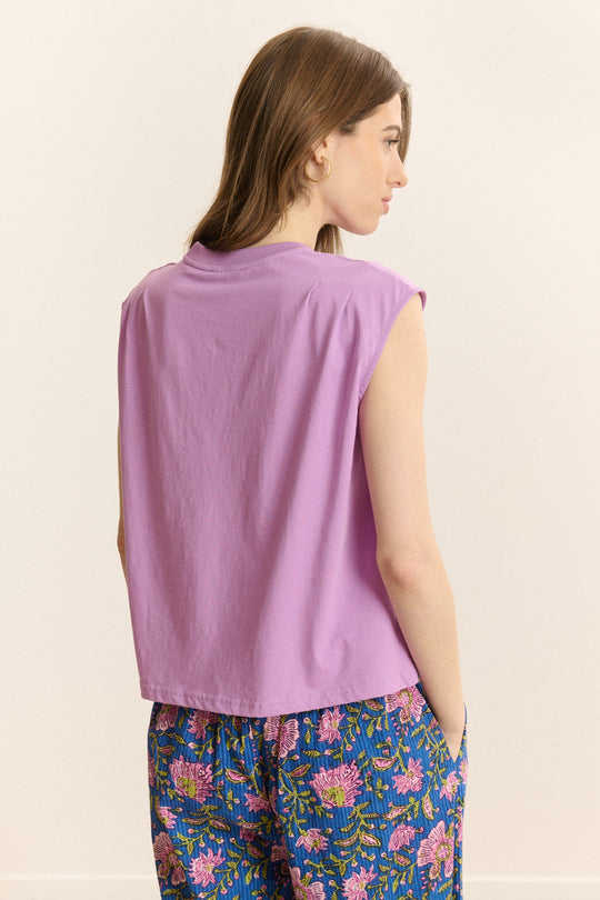 Garance Paris Vivi Tee shirt in Lilac