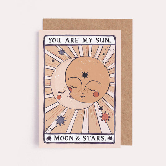 SUN, MOON & STARS CARD | Love Cards