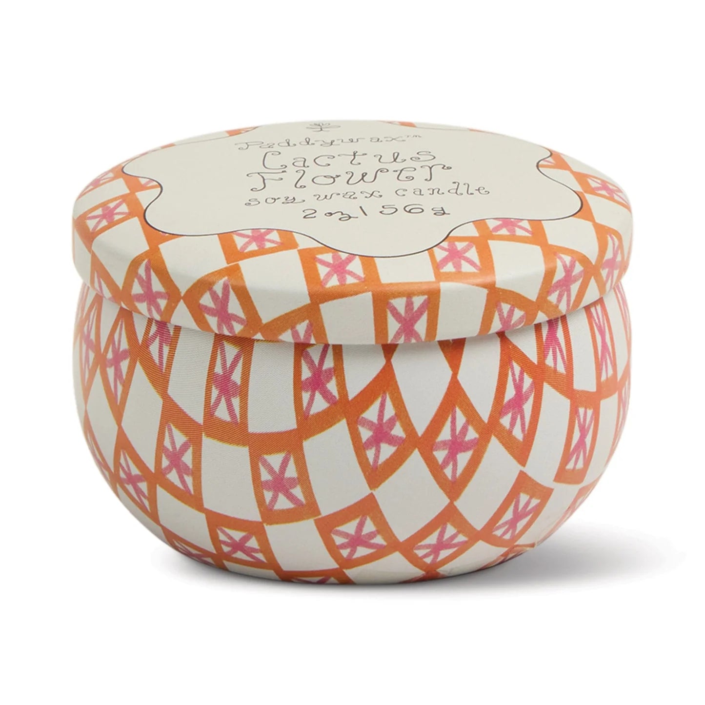 Paddywax Cactus Flower - Tulip 2 oz Tin Candle