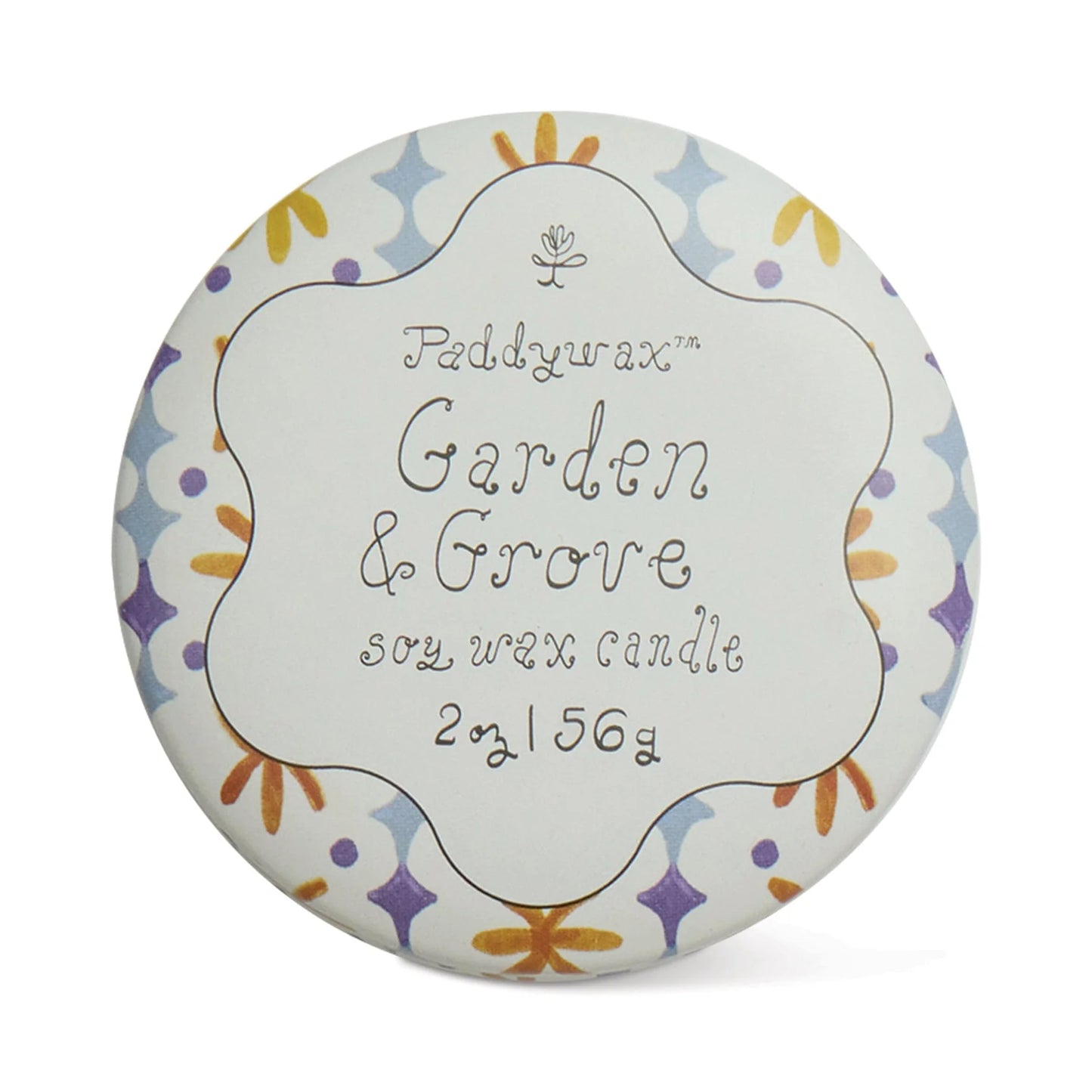 Paddywax Garden & Grove - Tulip 2 oz Soy Wax Tin Candle