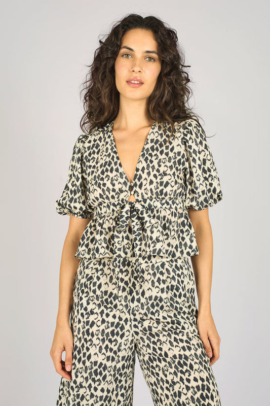 Traffic People Tropical Malady Margot Top in Black
