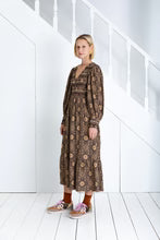 Bonte London Troy Dress in Midnight & Sand