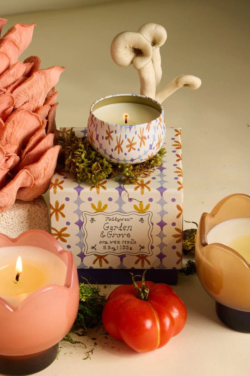 Paddywax Garden & Grove - Tulip 2 oz Soy Wax Tin Candle