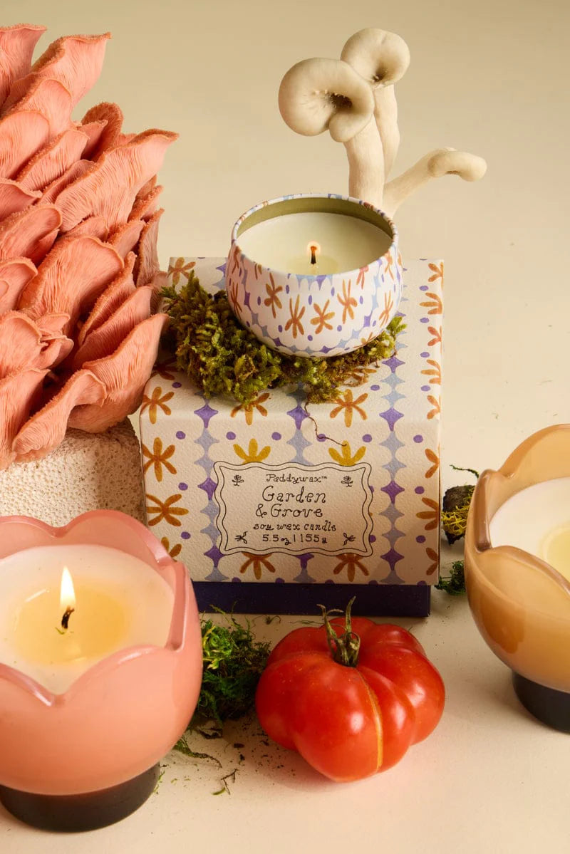 Paddywax Bronzed Gardenia - Tulip 2 oz Tin Candle