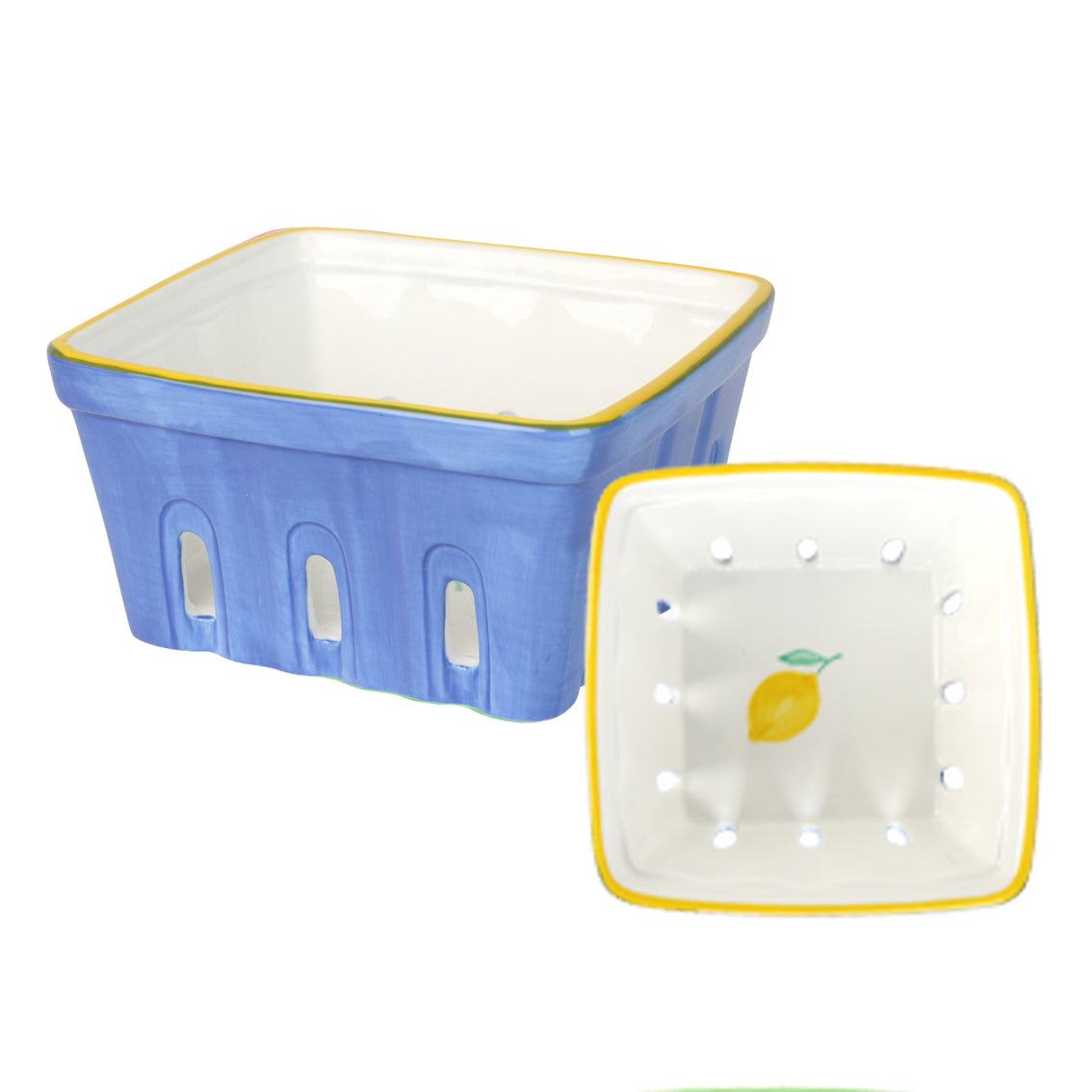 Talking Tables UK Lemon Ceramic Punnet - 15cm
