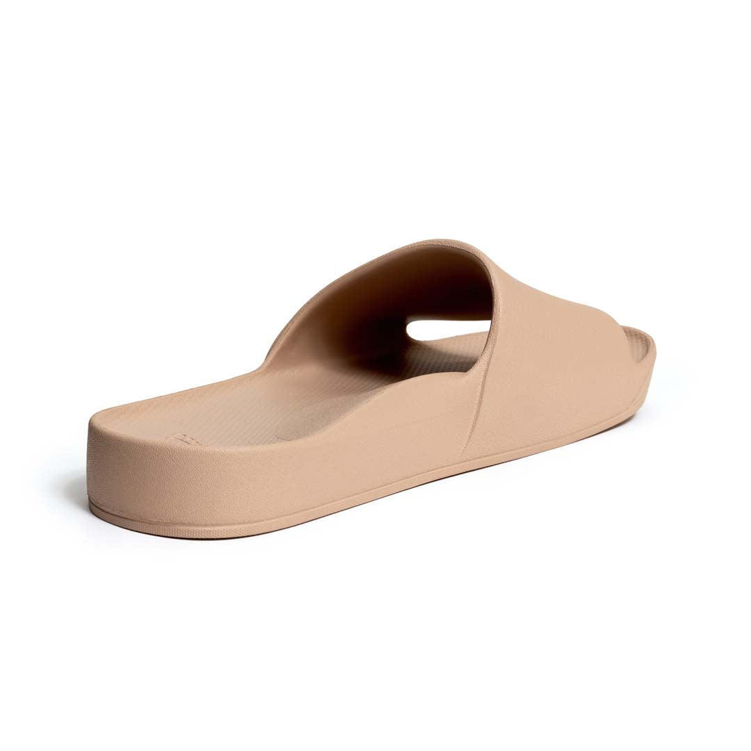Archies Tan Arch Support Slides - Classic
