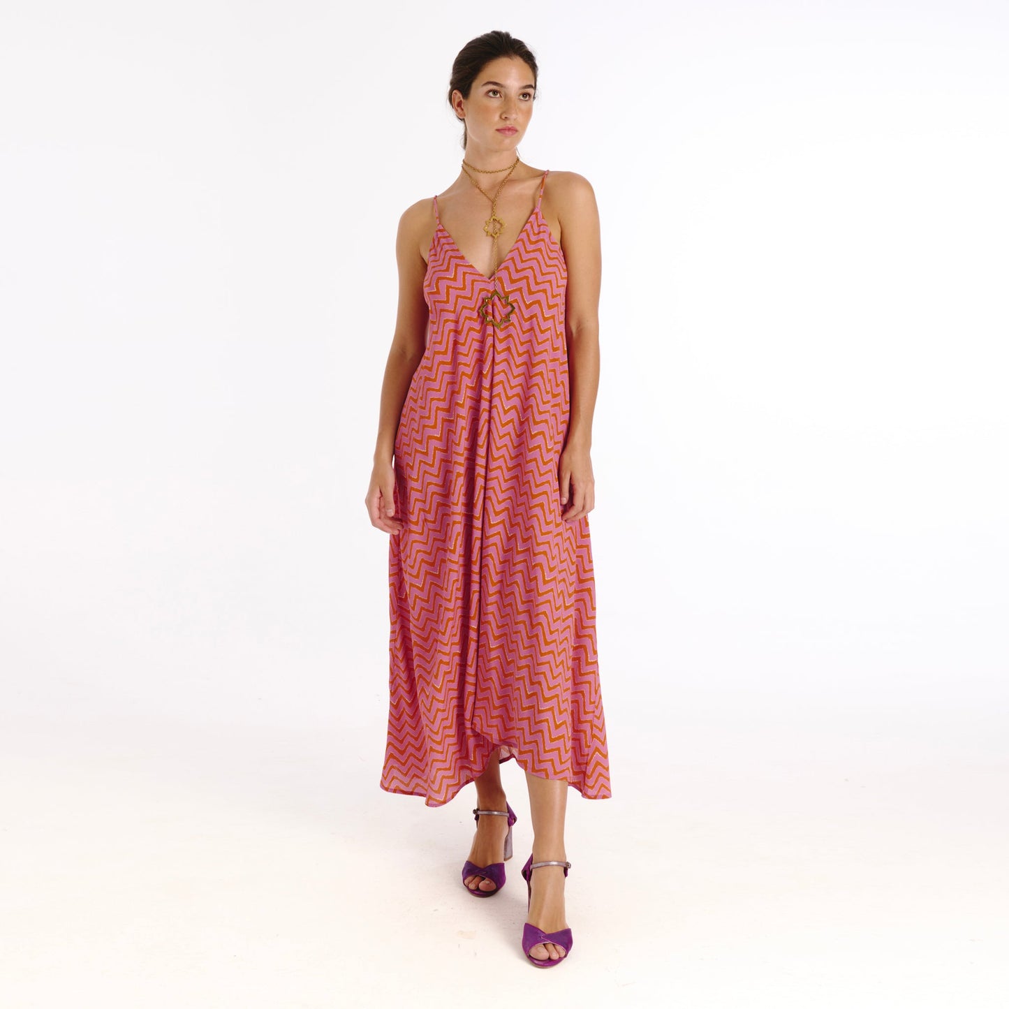 Tanavana Alma pink Tivoli Dress