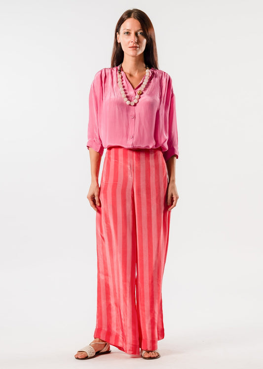 Tanavana Lyon Blouse in Orchid Pink