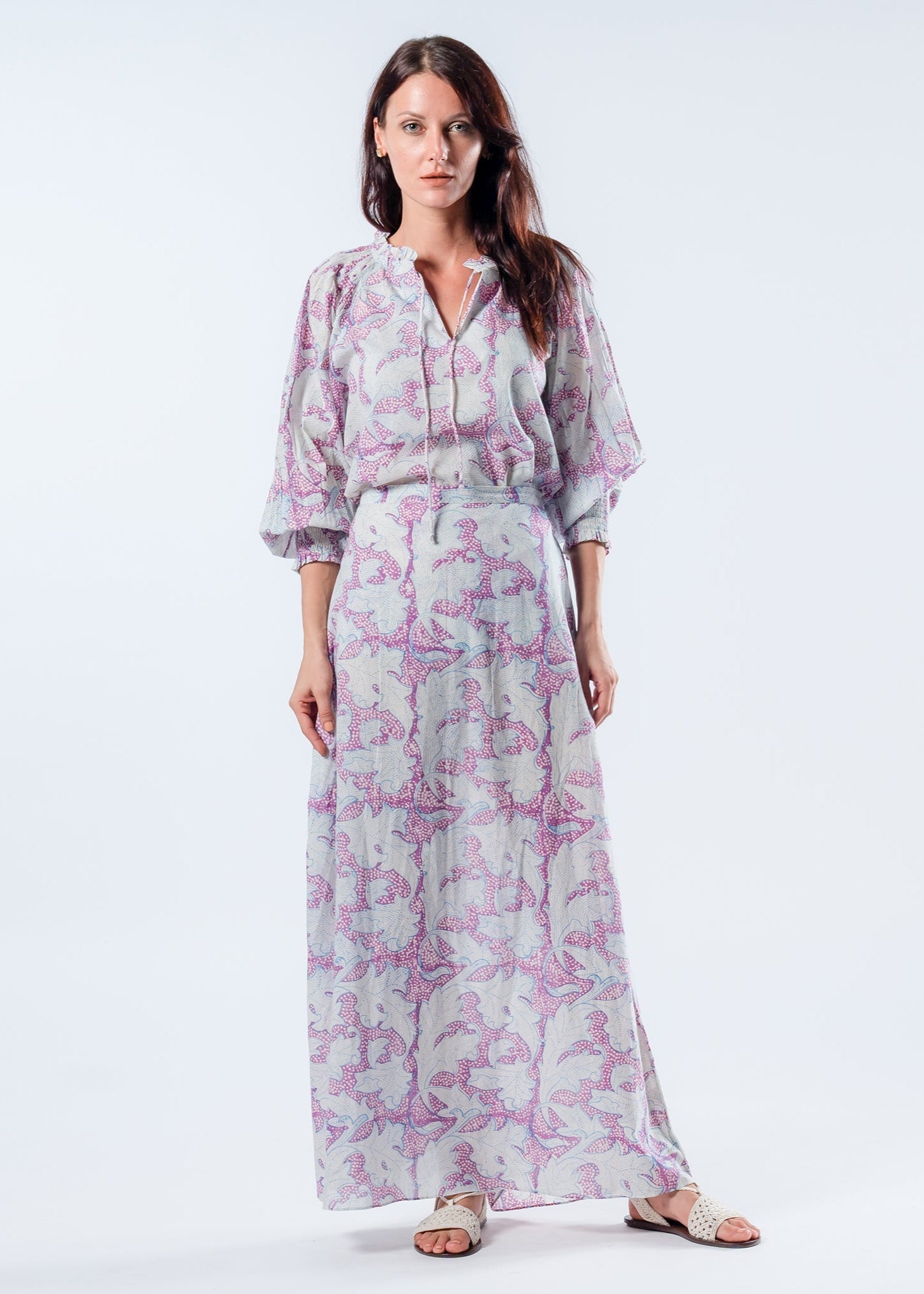 Tanavana Mandrem Pink Lasem Top