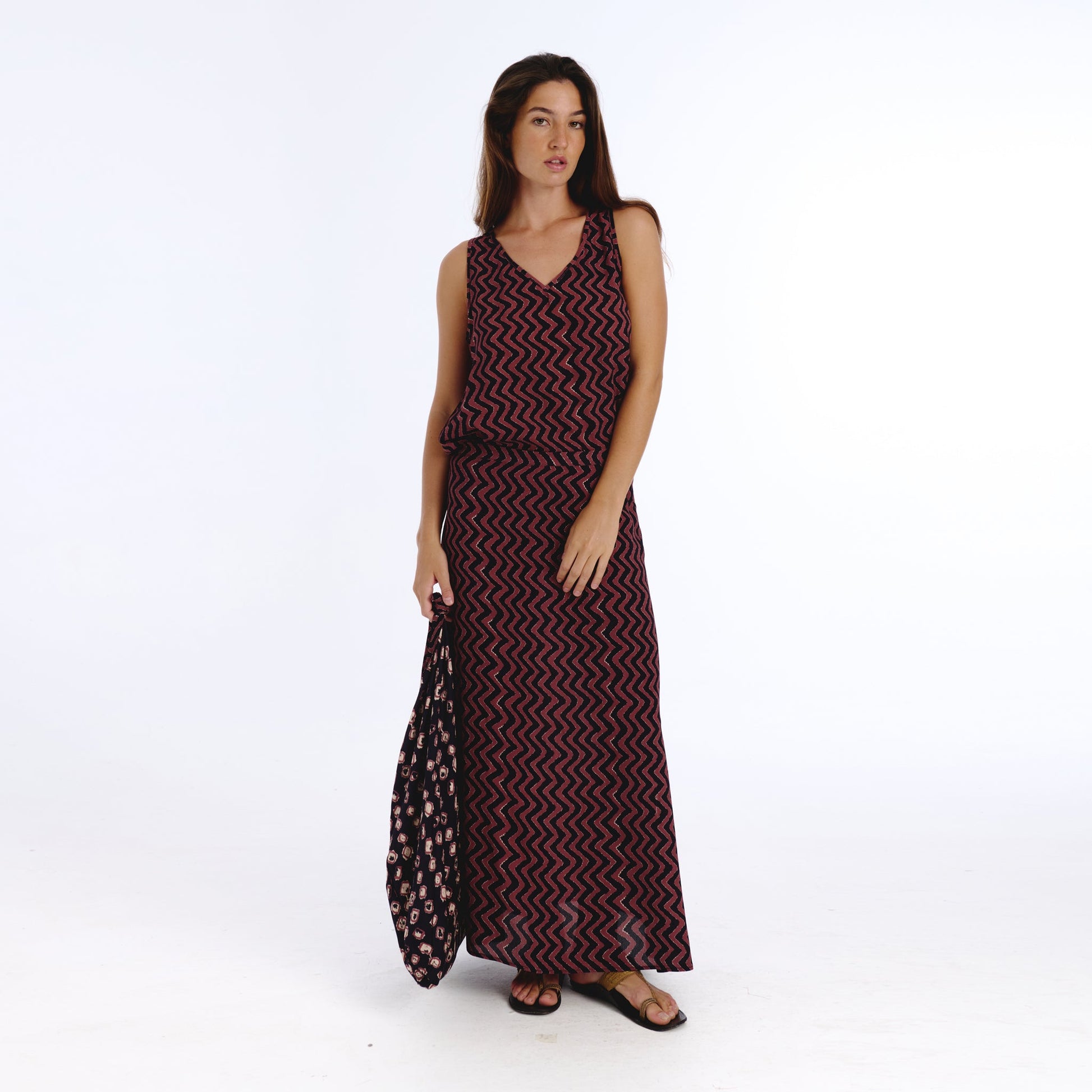 Tanavana Nebla Brown Tivoli Top